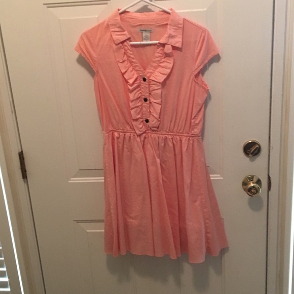 Charlotte Russe Peach Dress! So Cute! - Picture 1 of 1